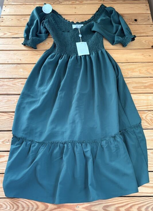 Hill House home Dresses & Skirts - Hill House Home NWT Women’s Louisa Nap Dress Size M Green P9